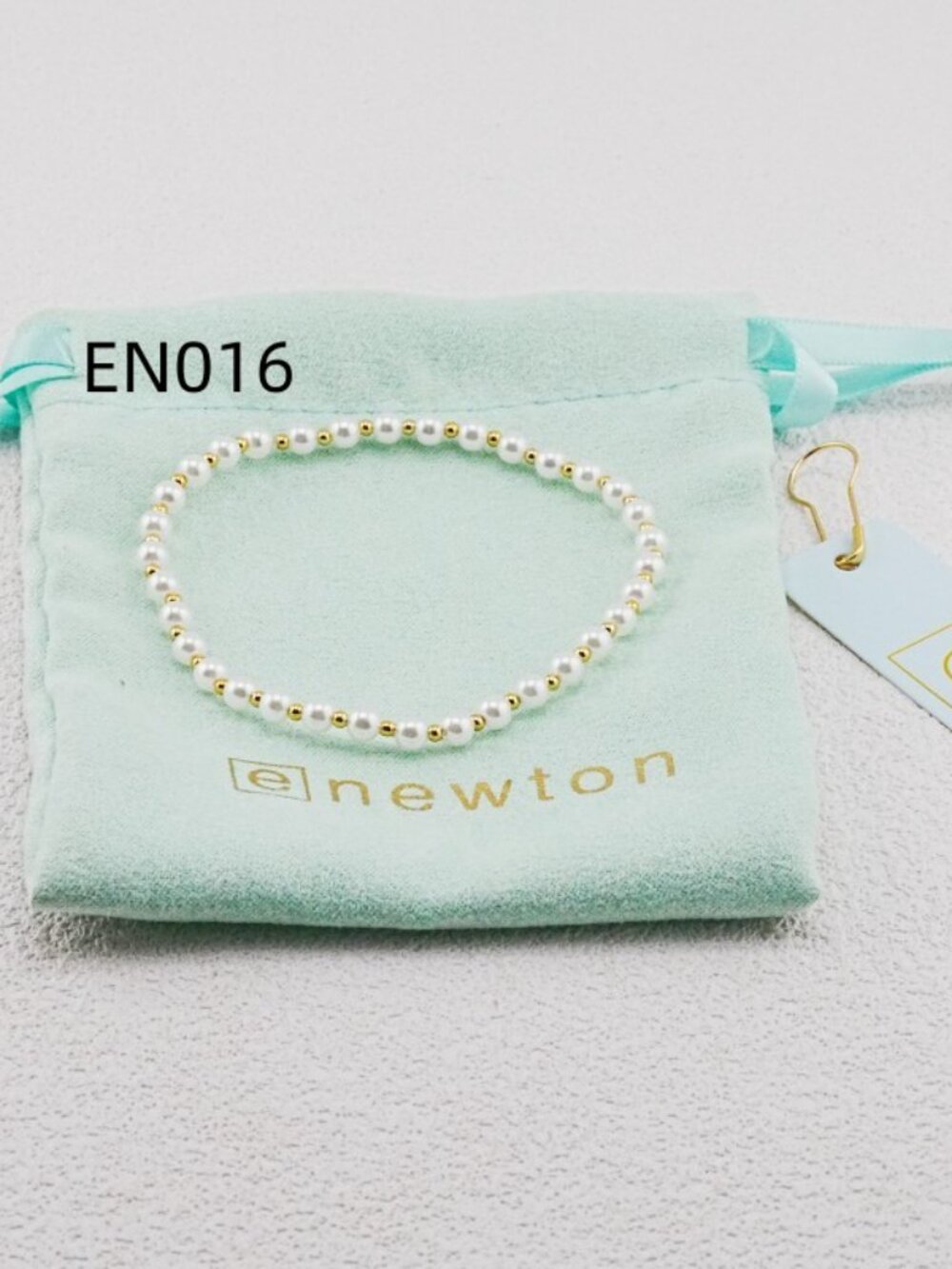 Enewton Gold Pearl & White Pearl Bracelet - Picture 4 of 4